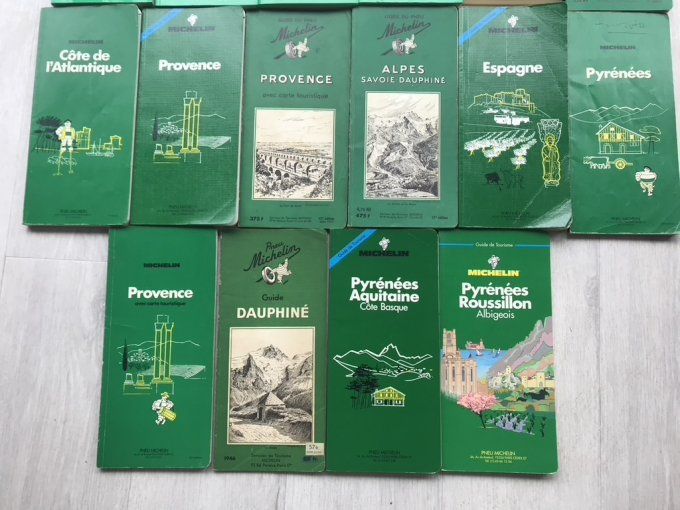 Collection de guides touristiques verts,  Michelin