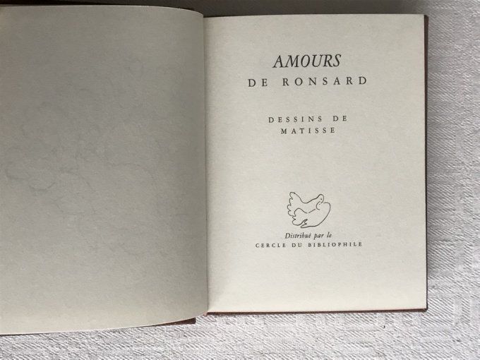 2 Minis livres, Amours, Ronsard et Maitre et serviteur de Léon Tolstoi