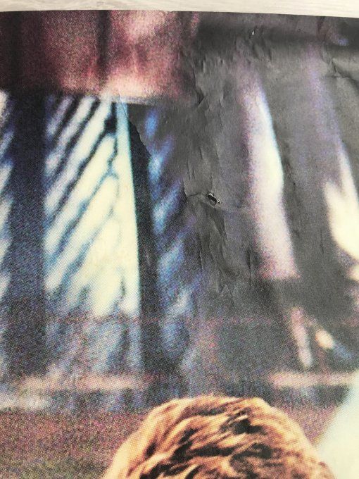 JOHNNY HALLYDAY,  Affiche originale du concert 'Allume le feu' au Stade De France,  1998