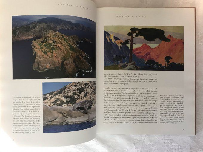 Livre Les rivages de la Corse, Actes sud, Conservatoire du littoral