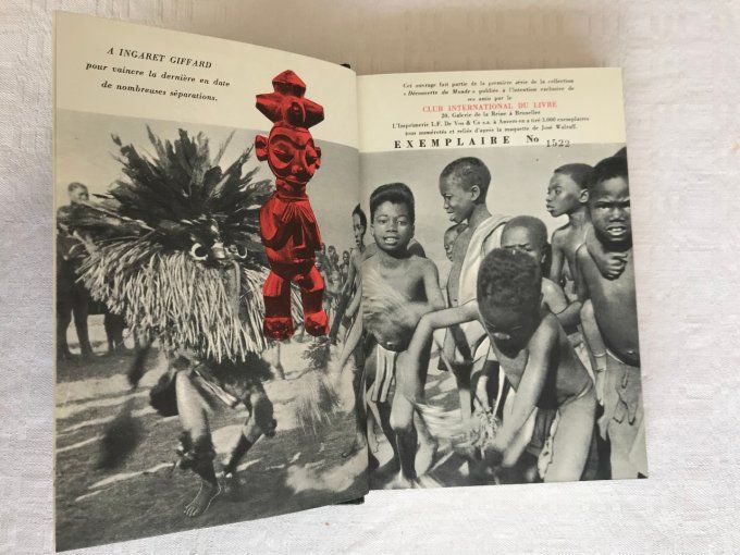Livre, Aventure au coeur de l'Afrique, Laurens van der Post, numéroté