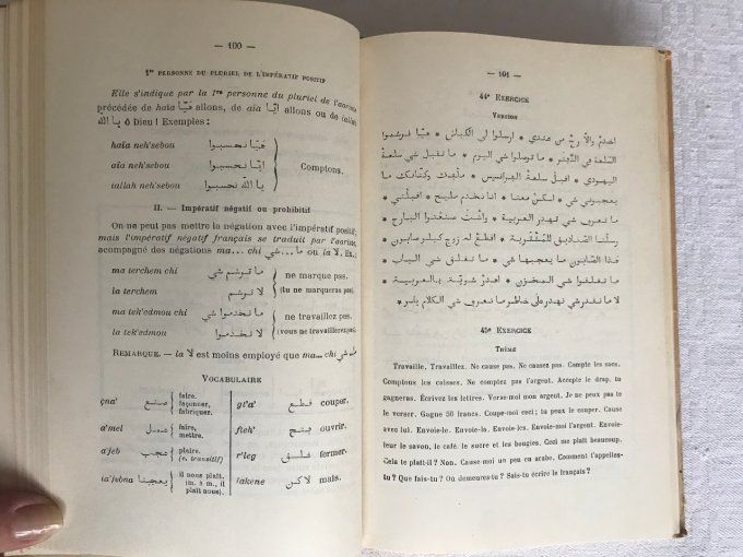 Livre, L'Arabe Pratique et Commercial de FLEURY Et SOUALAH