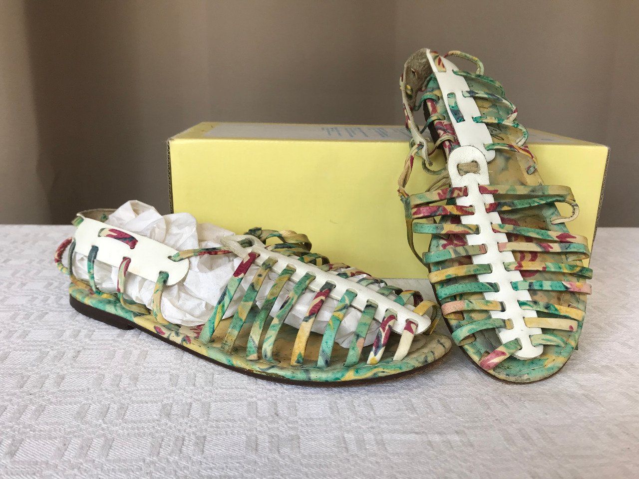 sandales italiennes cuir