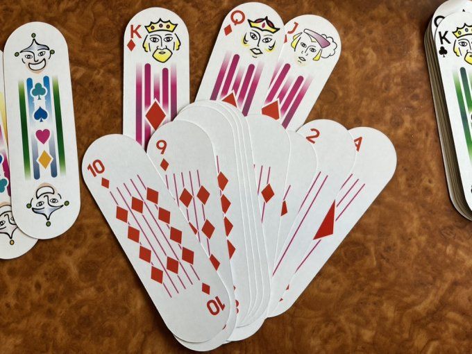 ,vintage,Jeu,54,cartes,à,jouer,La,Poste,design,ludique,Neuf,publicitaire,illustration,jeux,jouet,col