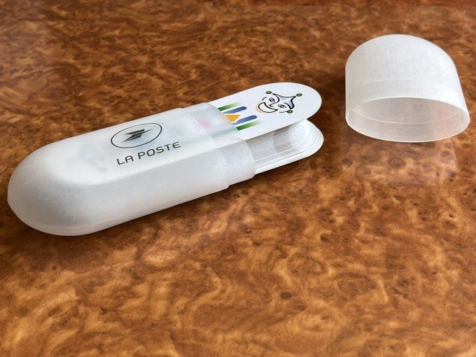 ,vintage,Jeu,54,cartes,à,jouer,La,Poste,design,ludique,Neuf,publicitaire,illustration,jeux,jouet,col