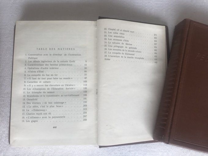 Livres, 3 tomes, Poème pédagogique, A. Makarenko