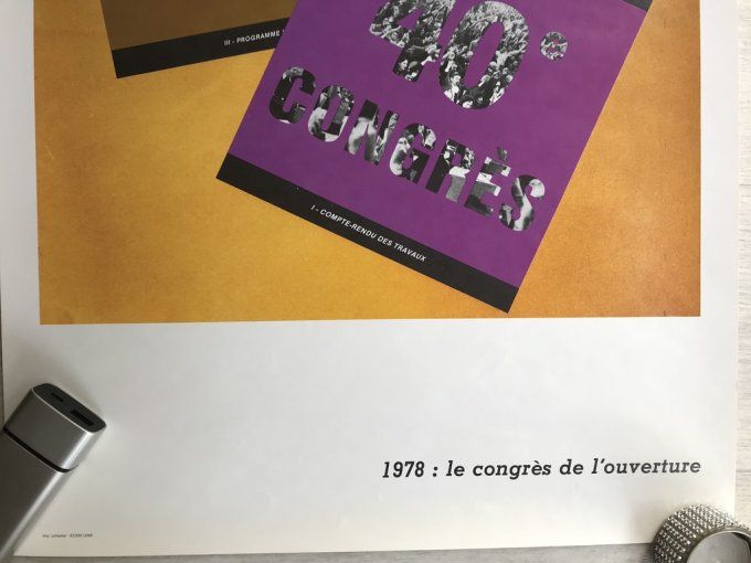 2 Affiches du magazine LE PEUPLE, Revue de la CGT