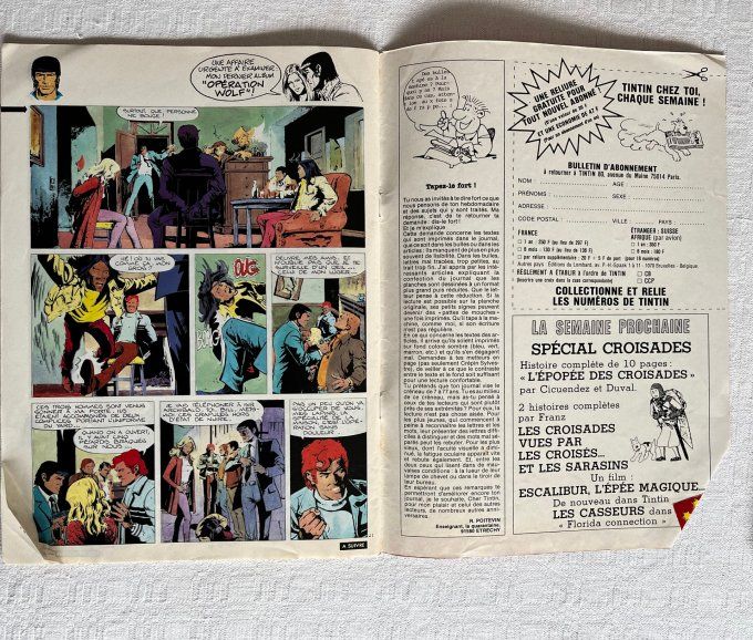 2 bd, Les aventures de Tintin, Coke en Stock et Hebdo Tintin, Spécial Japon