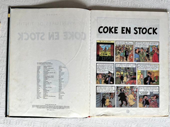 2 bd, Les aventures de Tintin, Coke en Stock et Hebdo Tintin, Spécial Japon