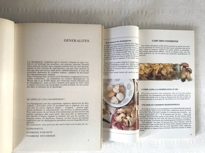 2 Livres, Cuisiner les champignons et Le grand livre des champignons