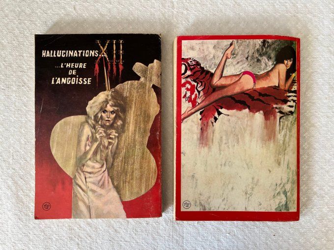 2 Revues vintage pour adultes ! Flash espionnage et Hallucinations,  Comics Pocket