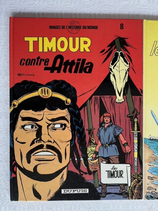 3 Bandes dessinées, Les Timour de Sirius aux éditions Dupuis