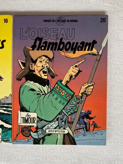 3 Bandes dessinées, Les Timour de Sirius aux éditions Dupuis