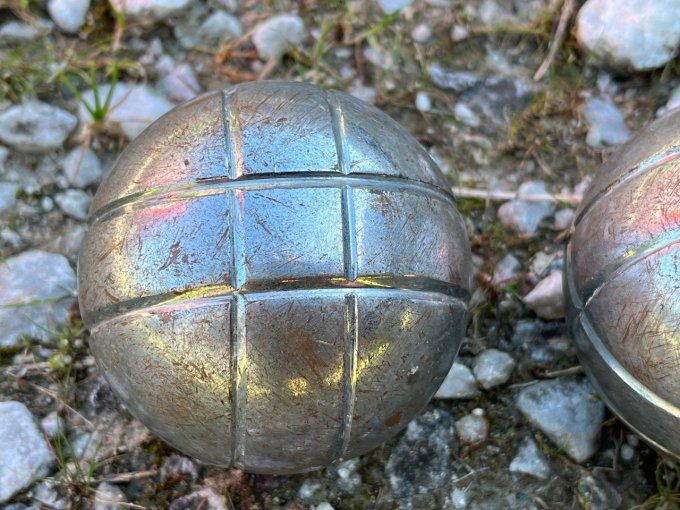 3 Boules de pétanque, triplette