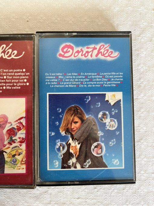 3 Cassettes audio de Dorothée, vintage, Années 80