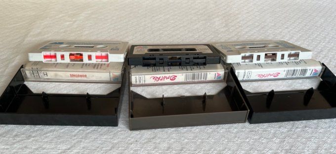 3 Cassettes audio de Dorothée, vintage, Années 80
