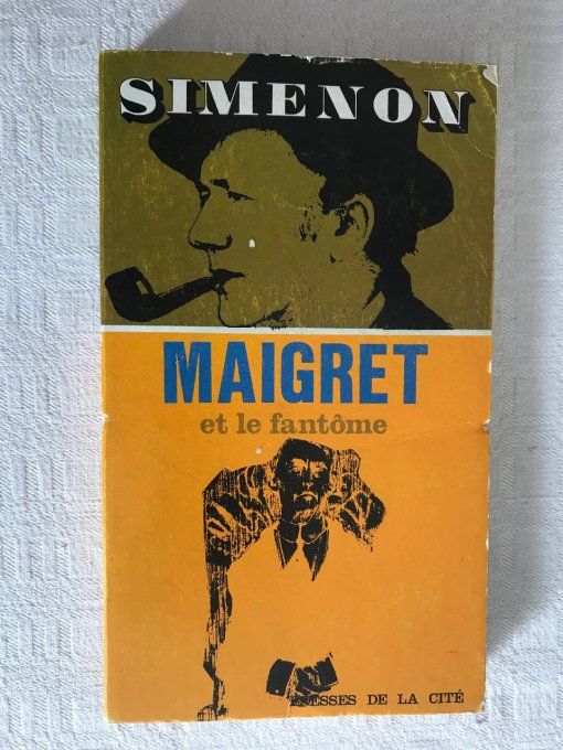 3 Livres de poche de collection ! Maigret et le fantôme et Les vacances de Maigret, Simenon, 1967