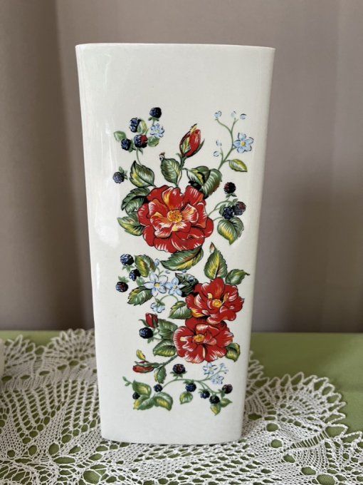 Paire d'Humidificateurs de Radiateur / Vases Décoratifs Vintage en céramique