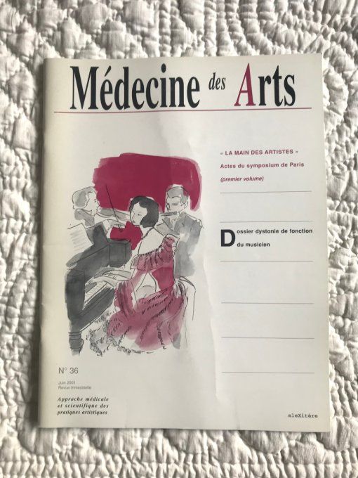 7 Revues Médecine des arts, Étude médicale et scientifique des pratiques artistiques