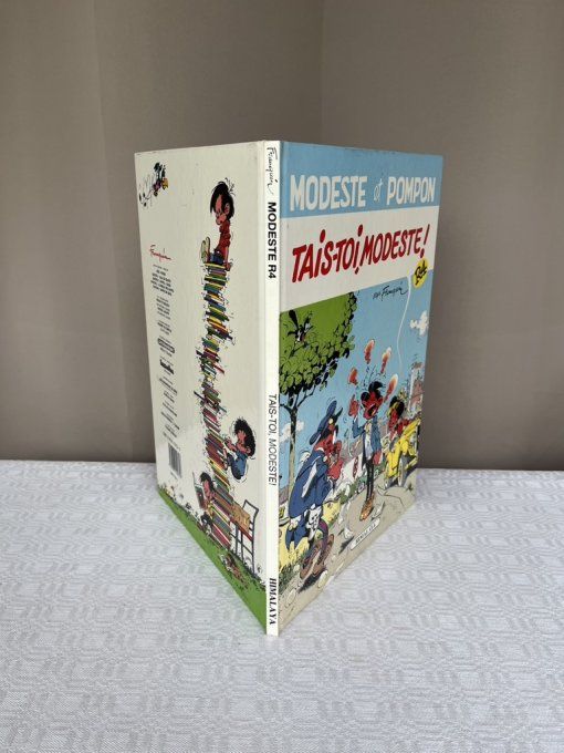 Bd Modeste et Pompon, Tais -toi, Modeste ! par Franquin, Himalaya, EO 1990