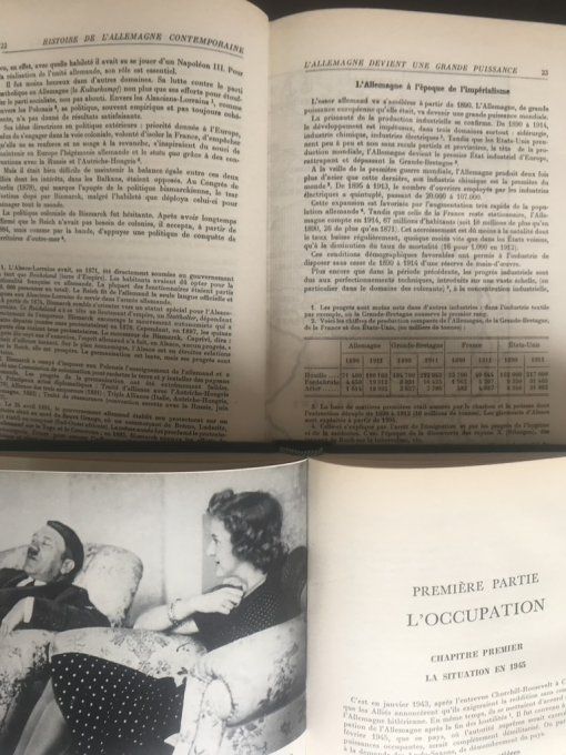 Livres, 2 Tomes,  Histoire de l'Allemagne contemporaine, De 1917 à 1962, Gilbert Badia