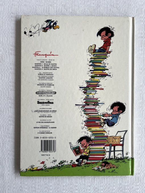 Bd Modeste et Pompon, Tais -toi, Modeste ! par Franquin, Himalaya, EO 1990