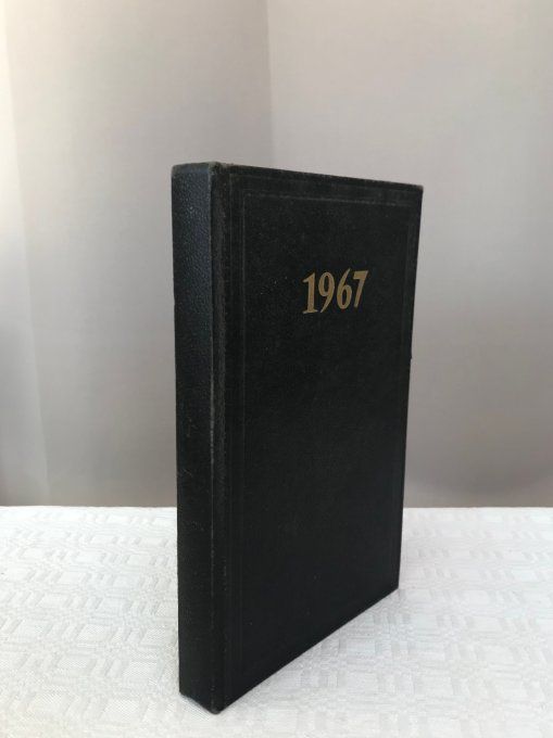 Agenda de 1967, vierge, Vintage