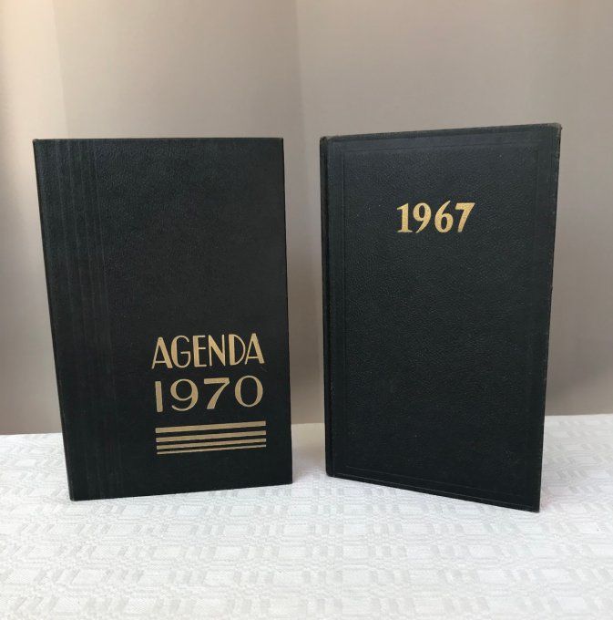 Agenda de 1967, vierge, Vintage