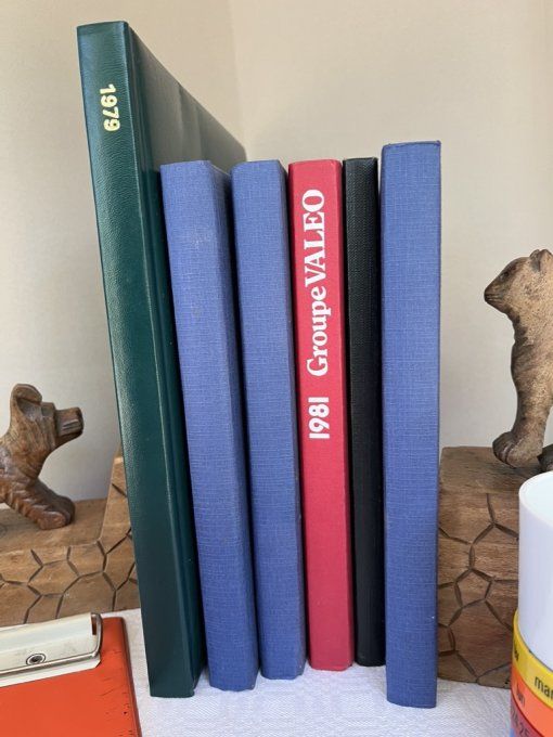 Agendas vintage, plusieurs années au choix, 1973, 1979, 1981 et 1982