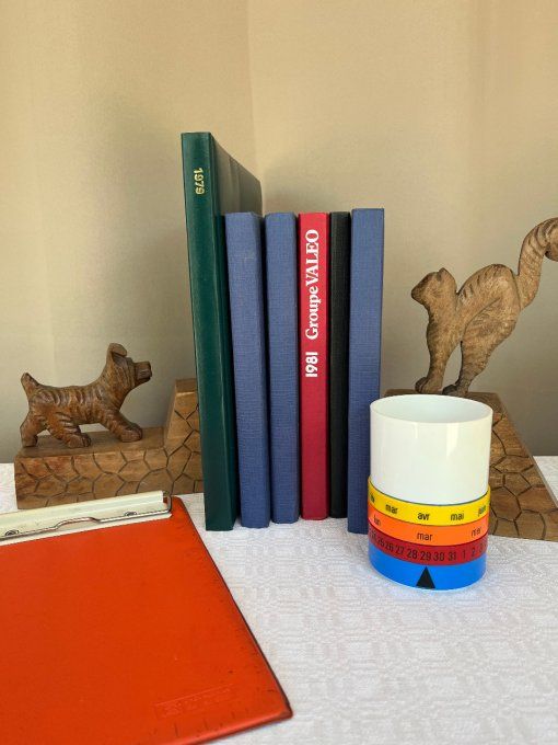 Agendas vintage, plusieurs années au choix, 1973, 1979, 1981 et 1982