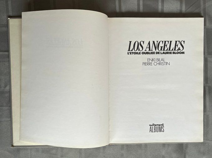 Album Los Angeles, L'étoile oubliée de Laurie Bloom, de Bilal et Christin, EO 1984