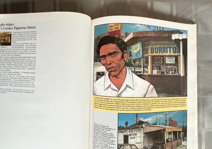 Album Los Angeles, L'étoile oubliée de Laurie Bloom, de Bilal et Christin, EO 1984