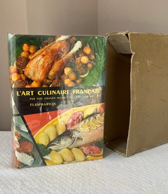 Ancien livre de cuisine, L'art culinaire Français par nos grands maitres de la cuisine, Flammarion
