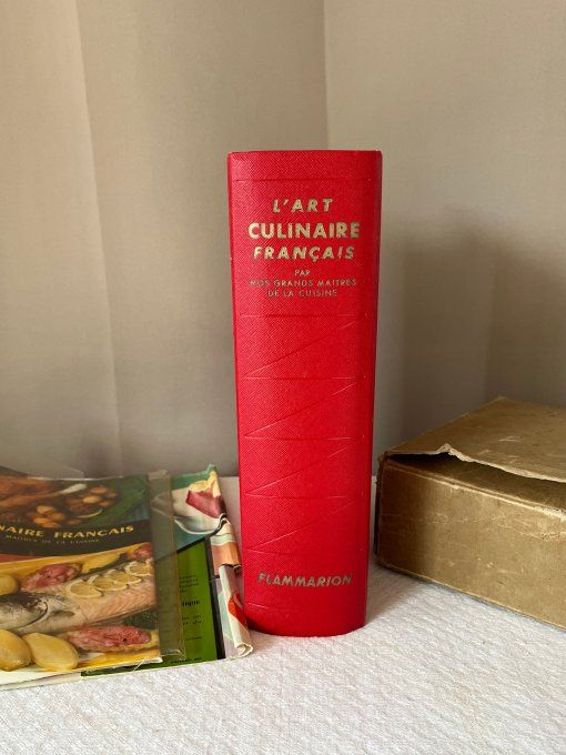 Ancien livre de cuisine, L'art culinaire Français par nos grands maitres de la cuisine, Flammarion