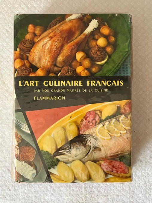 Ancien livre de cuisine, L'art culinaire Français par nos grands maitres de la cuisine, Flammarion