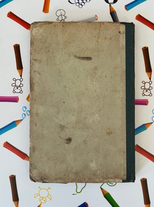 Ancien livre scolaire 1938, Arithmétique & Dessin Géométrique, Classe de Sixième, Édition Hatier