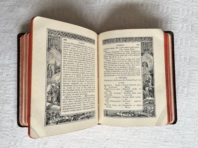 Ancien missel romain Zech et Fils, N° 1000, Année 1908
