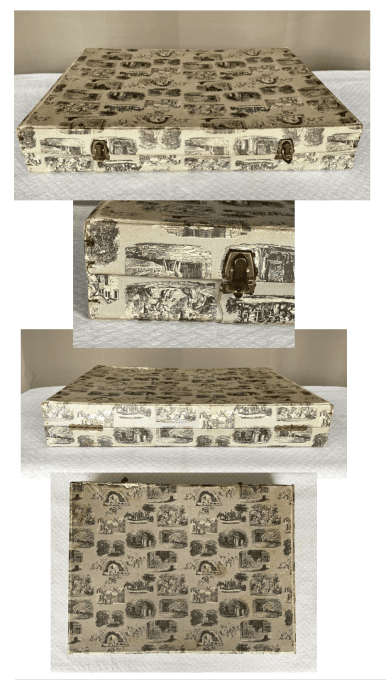 Ancienne ménagère en métal argenté, art déco, 84 pièces, poiçon Albert Frionnet