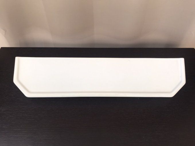Ancienne tablette / étagère en porcelaine pour salle de bain
