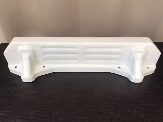 Ancienne tablette / étagère en porcelaine pour salle de bain