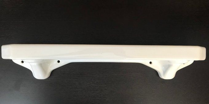 Ancienne tablette / étagère en porcelaine pour salle de bain