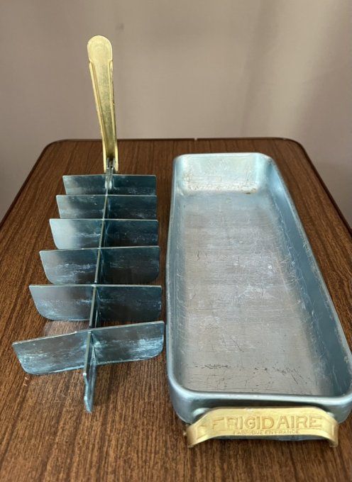 Bac à glaçons Quickcube, Frigidaire, vintage années 50/70