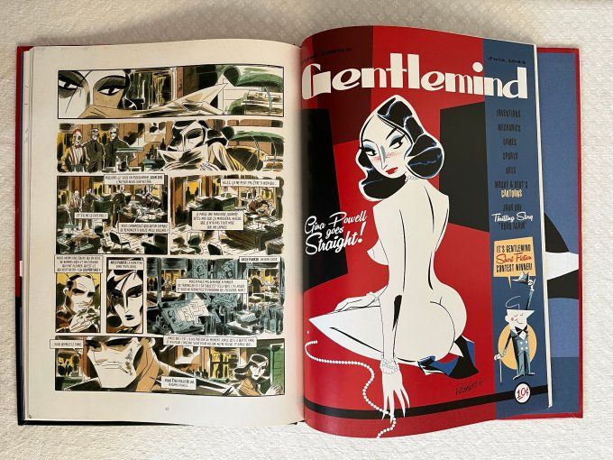 Bd, Gentlemind, Tome 1,  EO de 2020, Roman d'Antonio Lapone, Juan Díaz Canales et Teresa Valero