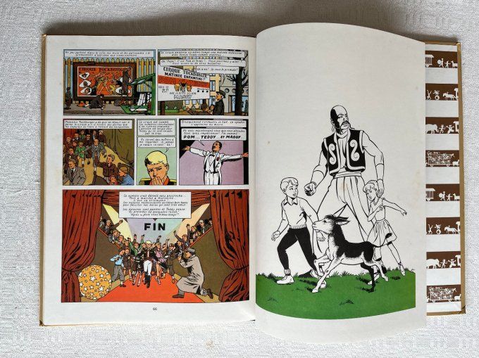 Bd Les aventures de Pom et Teddy, Collection BéDingue, 1983