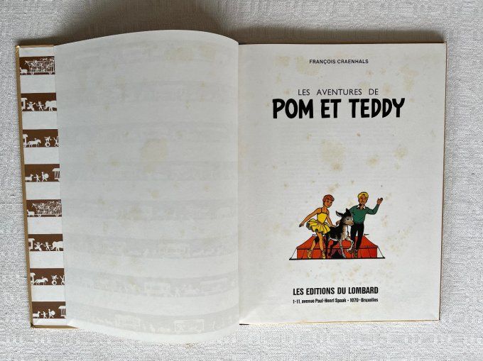 Bd Les aventures de Pom et Teddy, Collection BéDingue, 1983