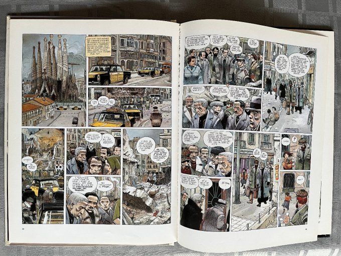 Bd Les phalanges de l'ordre noir, Enki Bilal, Édition Dargaud, 1983