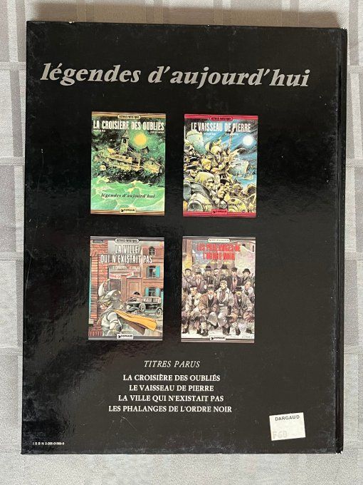 Bd Les phalanges de l'ordre noir, Enki Bilal, Édition Dargaud, 1983