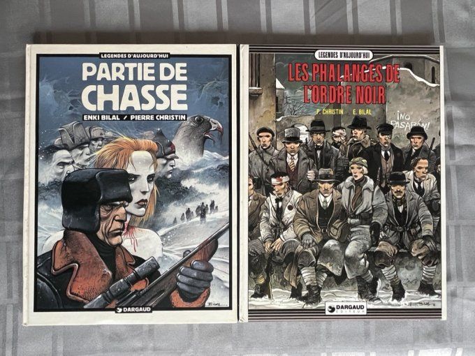 Bd, Partie de chasse, Enki Bilal, Édition Dargaud, EO 1983