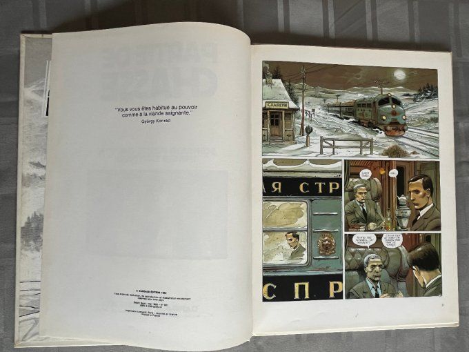 Bd, Partie de chasse, Enki Bilal, Édition Dargaud, EO 1983