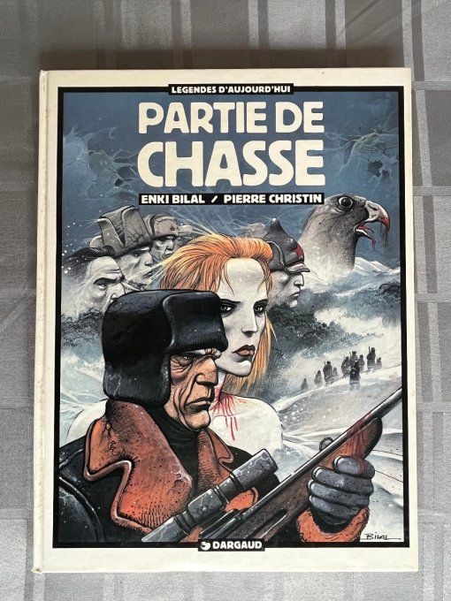 Bd, Partie de chasse, Enki Bilal, Édition Dargaud, EO 1983